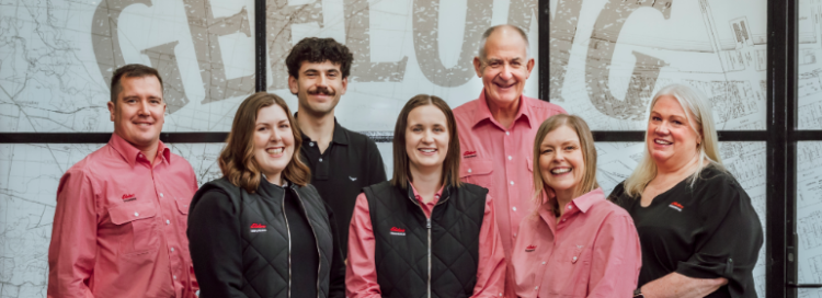 Elders insurance team members at Elders Insurance Geelong office